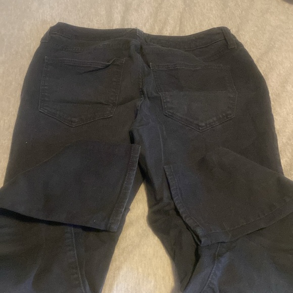 Black stretchy jeans. Worn only a couple of times. Great condition and Material. - Picture 3 of 3